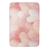 Tapis De Bain Joli Coeur rose (devant Vertical)