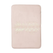 Tapis De Bain Joli cuivre rose or ananas et rose roux (Devant (Vertical))