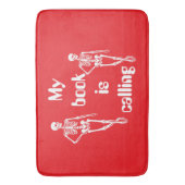 Tapis De Bain Joli design effrayant d'Halloween (devant Vertical)