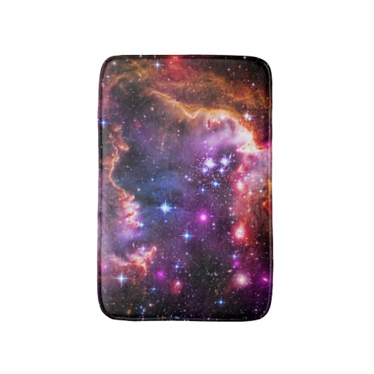 Tapis De Bain Joli éblouissant tableau d'espace étoilé, smc (Devant (Vertical))