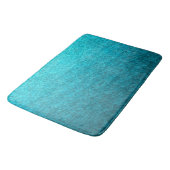 Tapis De Bain Joli Feuille turquoise (Angle)