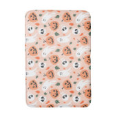 Tapis De Bain Joli Jack-O-Lanterne et Motif fantôme (Devant (Vertical))
