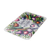 Tapis De Bain Joli mot d'amour de cuisine en art (Angle)
