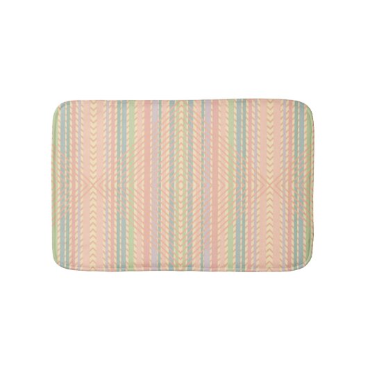 Tapis De Bain Joli Motif Pastel Diamond (Devant)
