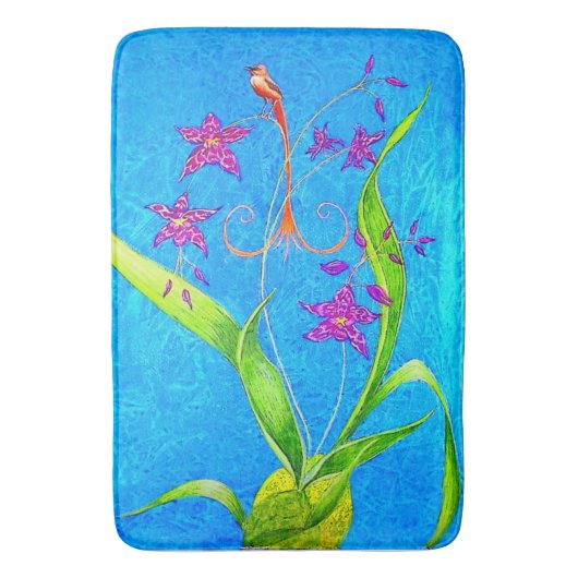 Tapis De Bain Joli petit orchidée (devant Vertical)