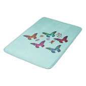 Tapis De Bain Joli Petit Papillons (Angle)