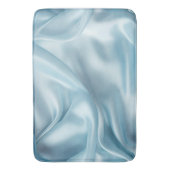 Tapis De Bain Jolie Feminine Bleu Clair Faux Satin (devant Vertical)