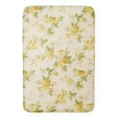 Tapis De Bain Jolie ferme jaune d'or Floral (devant Vertical)