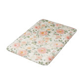 Tapis De Bain Jolie Fête de Mariage Fleurs de Pêche (Angle)