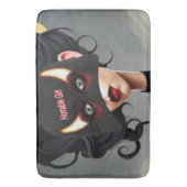 Tapis De Bain Jolie fille horrible (devant Vertical)