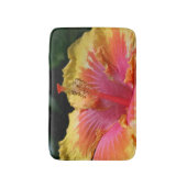 Tapis De Bain Jolie fleur d'Hibiscus gros plan (Devant (Vertical))