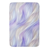 Tapis De Bain Jolie perle bleu violet perle blanc perles (devant Vertical)