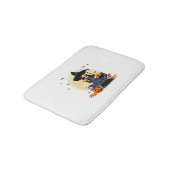 Tapis De Bain Jolie sorcière d'Halloween (Angle)