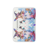 Tapis De Bain Jolie Sorcière tenant Chat noir Thunder_Cove (Devant (Vertical))