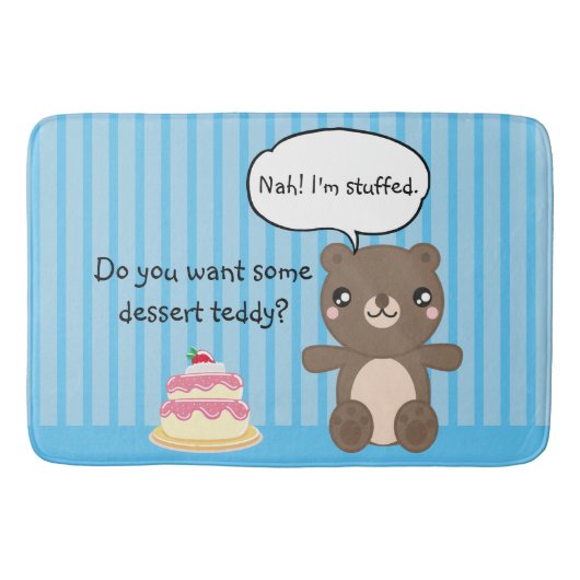 Tapis De Bain Jolie Teddy Bear Kids Funny Plaisanterie (Devant)