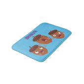 Tapis De Bain Jolies chansons chantent des chansons pour les enf (Angle)