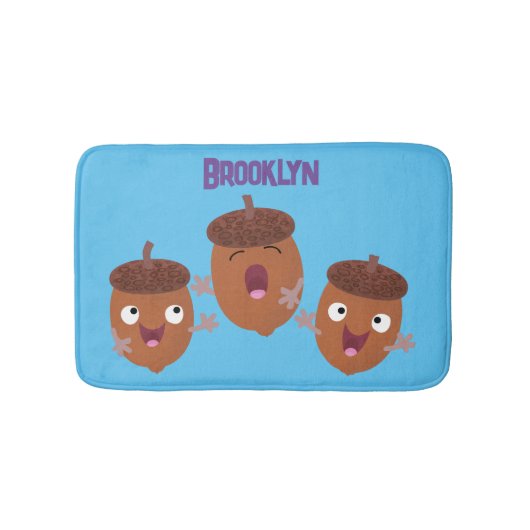 Tapis De Bain Jolies chansons chantent des chansons pour les enf (Devant)