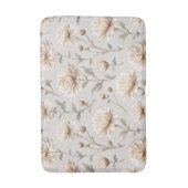 Tapis De Bain Jolies Fleurs Crème (Devant (Vertical))