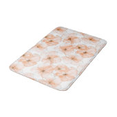 Tapis De Bain Jolies Fleurs de Pêcher (Angle)