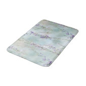 Tapis De Bain Jolies Fleurs Violettes (Angle)