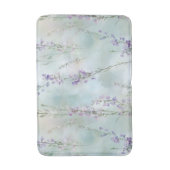Tapis De Bain Jolies Fleurs Violettes (Devant (Vertical))