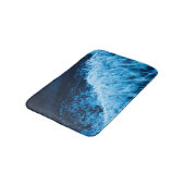 Tapis De Bain Jolies vagues bleues (Angle)