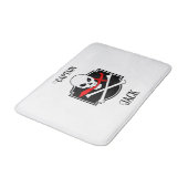 Tapis De Bain Jolly roger personnalisé (Cutlass) (Angle)