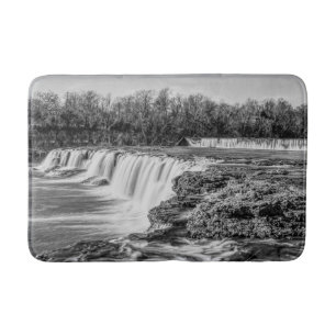 Tapis De Bain Joplin Grand Falls Aperçu Niveaux de gris