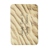 Tapis De Bain Jortes de sable et baisers salés Mat de bain peluc (Devant (Vertical))