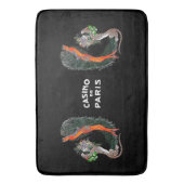 Tapis De Bain Josephine Baker Guépard Jazz Age (devant Vertical)