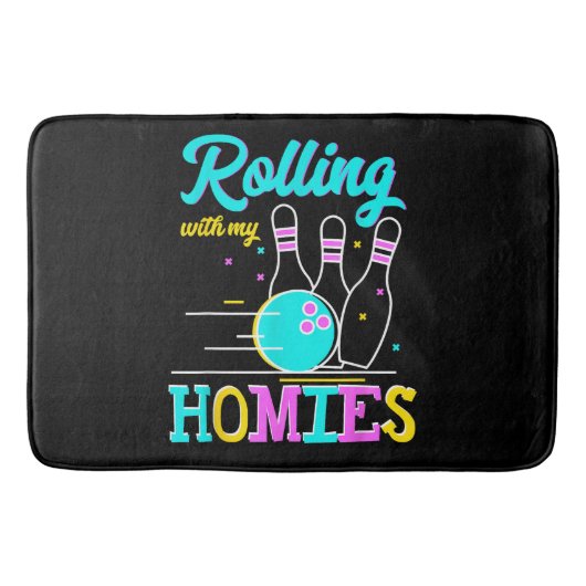 Tapis De Bain Jouer aux boules avec mes potes (Devant)