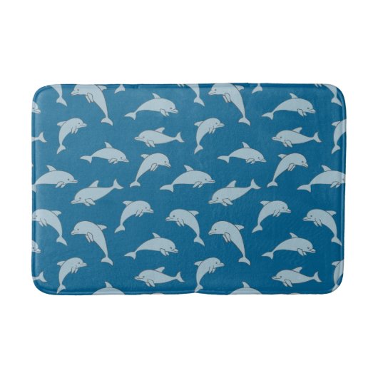 Tapis De Bain Jouer Dauphins Design Bain Mat (Devant)
