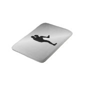 Tapis De Bain Joueur de base-ball Pitcher Windup (Angle)