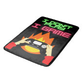 Tapis De Bain Joueurs vidéo : Je ne joue pas Je jeu (Angle)