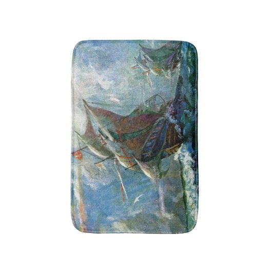 Tapis De Bain Jour de Columbus (Devant (Vertical))