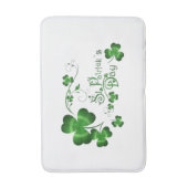 Tapis De Bain Jour de la Saint Patrick Clover (Devant (Vertical))