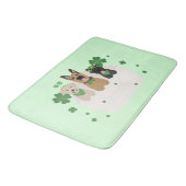 Tapis De Bain Jour de la Saint Patrick Dog Mail (Angle)
