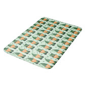 Tapis De Bain Jour de la Saint Patrick Gnome Motif (Angle)