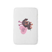 Tapis De Bain Jour de la Saint-Valentin (Devant (Vertical))