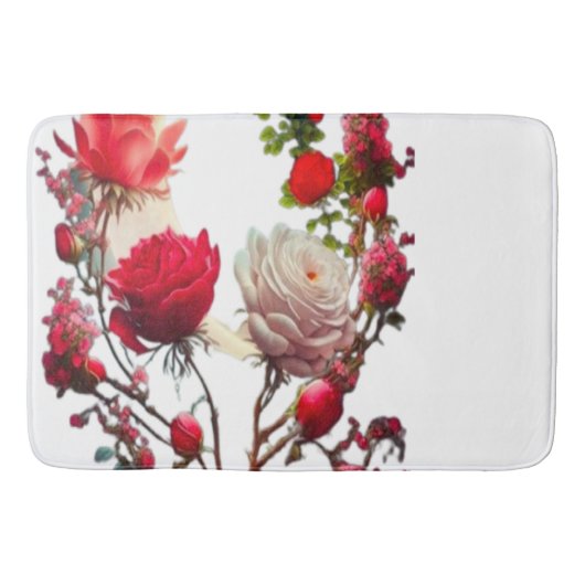 Tapis De Bain Jour de rose (Devant)