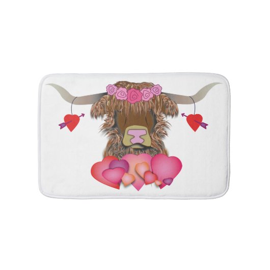 Tapis De Bain Jour de Saint-Valentin (Devant)