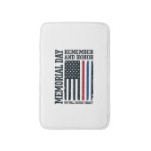 Tapis De Bain Jour du Souvenir Hommage et Tribut Vector Des (Devant (Vertical))