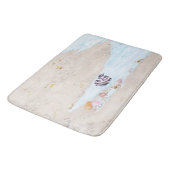 Tapis De Bain Journée à la plage (Angle)