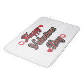 Tapis De Bain Joyeuse Saint-Valentin pour le cadeau (Angle)