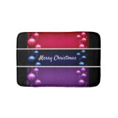 Tapis De Bain Joyeuses ampoules de Noël (Devant)
