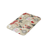 Tapis De Bain Joyeuses fêtes (Angle)