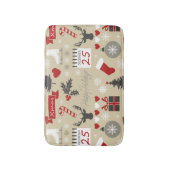 Tapis De Bain Joyeuses fêtes (Devant (Vertical))