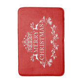 Tapis De Bain Joyeux bain de Noël (Devant (Vertical))