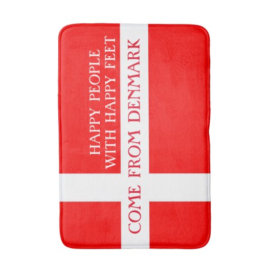 Tapis De Bain Joyeux baiser danois ! (Devant (Vertical))