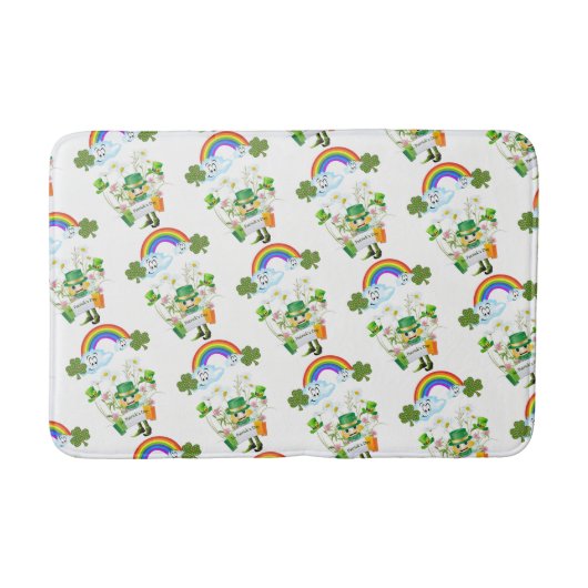 Tapis De Bain Joyeux Bathmats de la Saint Patrick (Devant)